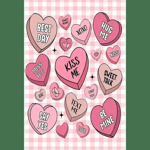LH8788649 Happy Valentine's Day Garden Flag - Durable Polyester, & Double-Sided
