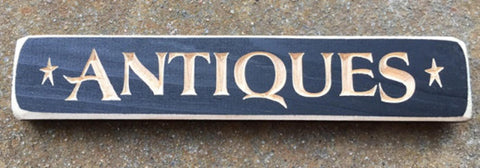 Primitive Wood Engraved Block Antiques