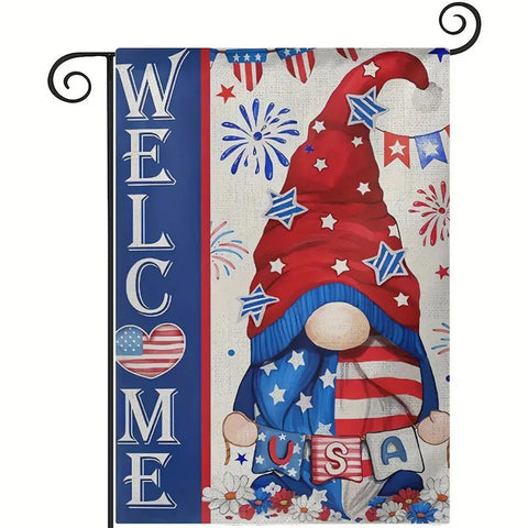 GB73575 Welcome July 4th USA