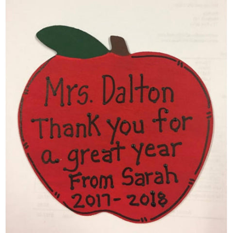 Teacher Gifts A9503 (teachers name) Thank you for a great year From (child's na