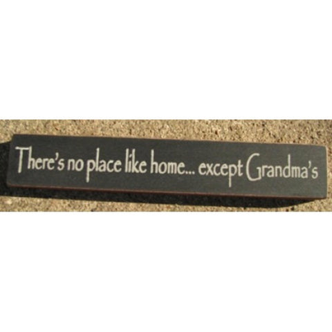 32314PM - There's no Place Like home...except Grandma's MINI wood block