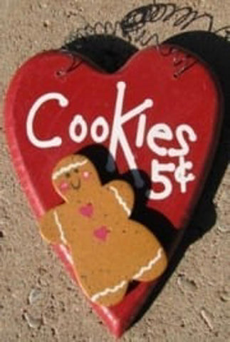 wd1100 Gingerbread man cookies 5 cents