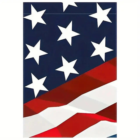 HF72754 American Flag Garden Flag Double Sided Yard Decor