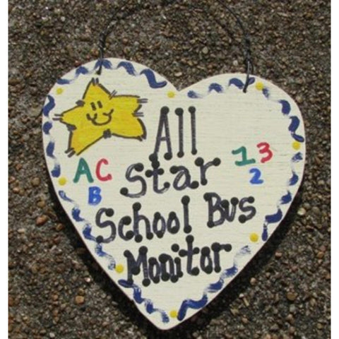 Teacher Gifts 5039 Teacher Gifts All Star School Bus Monitor