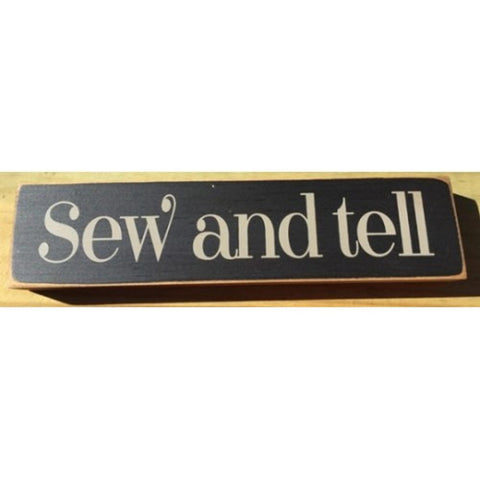 T1982ST - Sew and Tell Wood Block
