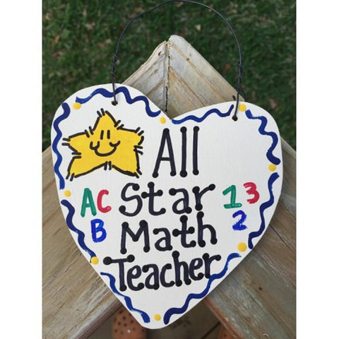 Teacher Gifts 5030 All Star Math Teacher