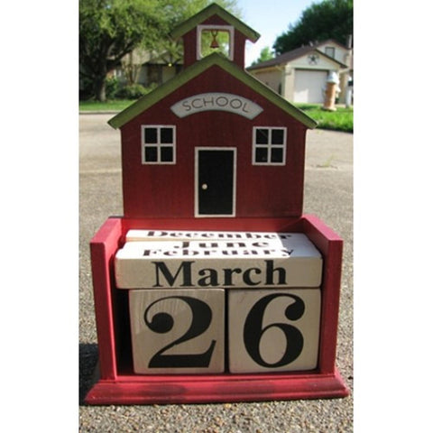 99701 - Teacher Wood Perpetual Calendar
