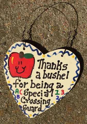 School  Crossing Guard  Gift Thanks a Bushel 6012 Special Crossing Guard