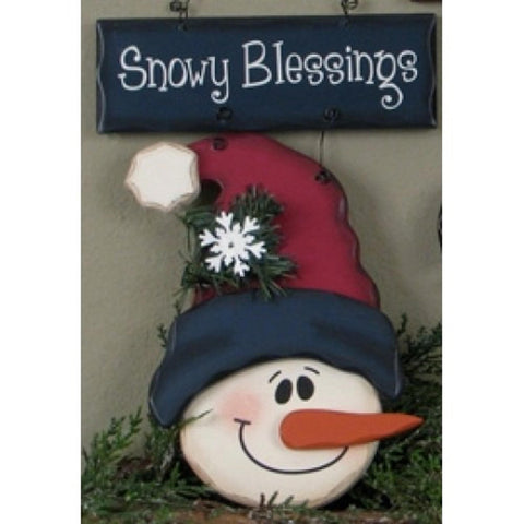 8364SB- Snowman Snowy Blessings