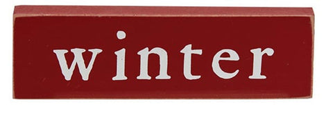36337 winter thin mini red block