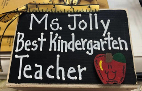Teacher Supply Box  (Teacher Name) Best KindergartenTeacher