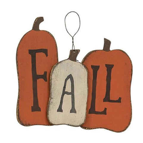 G12857 Fall Pumpkins Trio Hanger